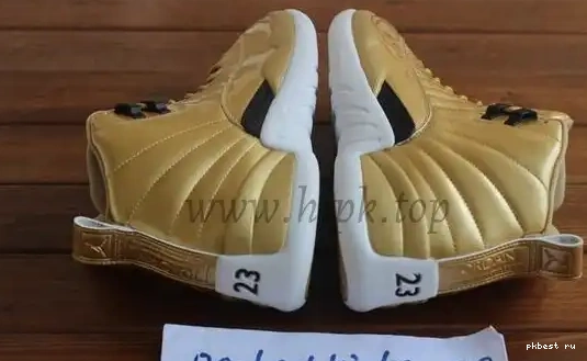 Authentic Air Gold 12 Jordan Pinnacle 0513